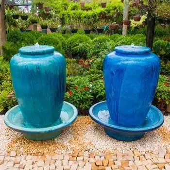 Vaso CF 01 na cor azul