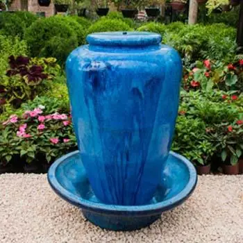 Vaso CF 01 na cor azul