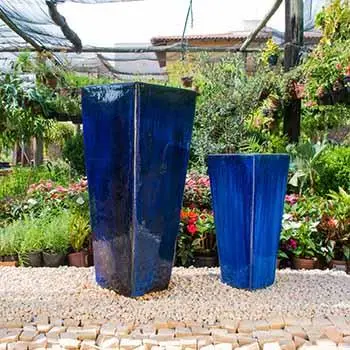 Vaso VV 06 na cor azul