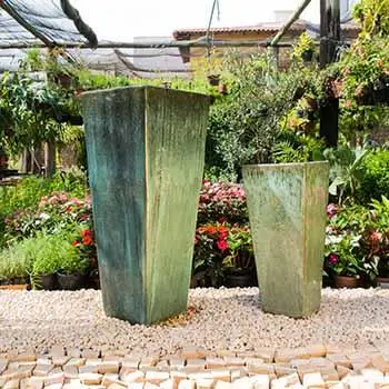 Vaso VV 06 na cor verde