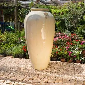 Vaso VV 19 na cor creme